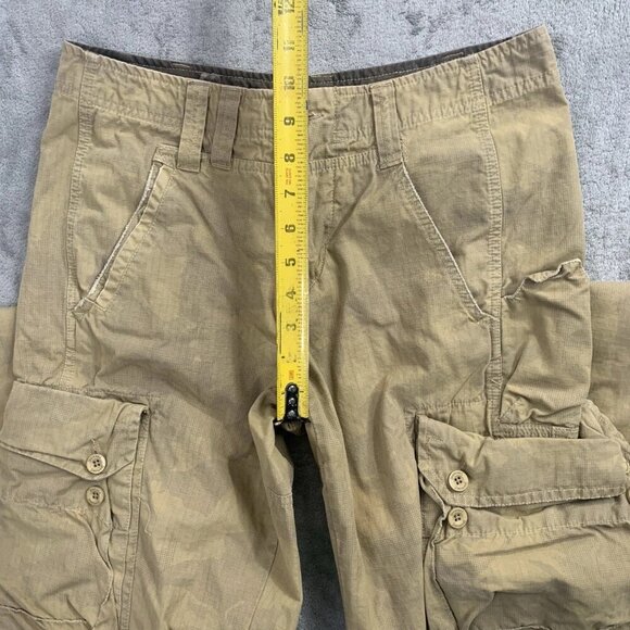 Aemkei Cargo Pants Mens Size 28x33” Camo Pattern Outdoor Gorpcore Ripstop Beige - Picture 8 of 16